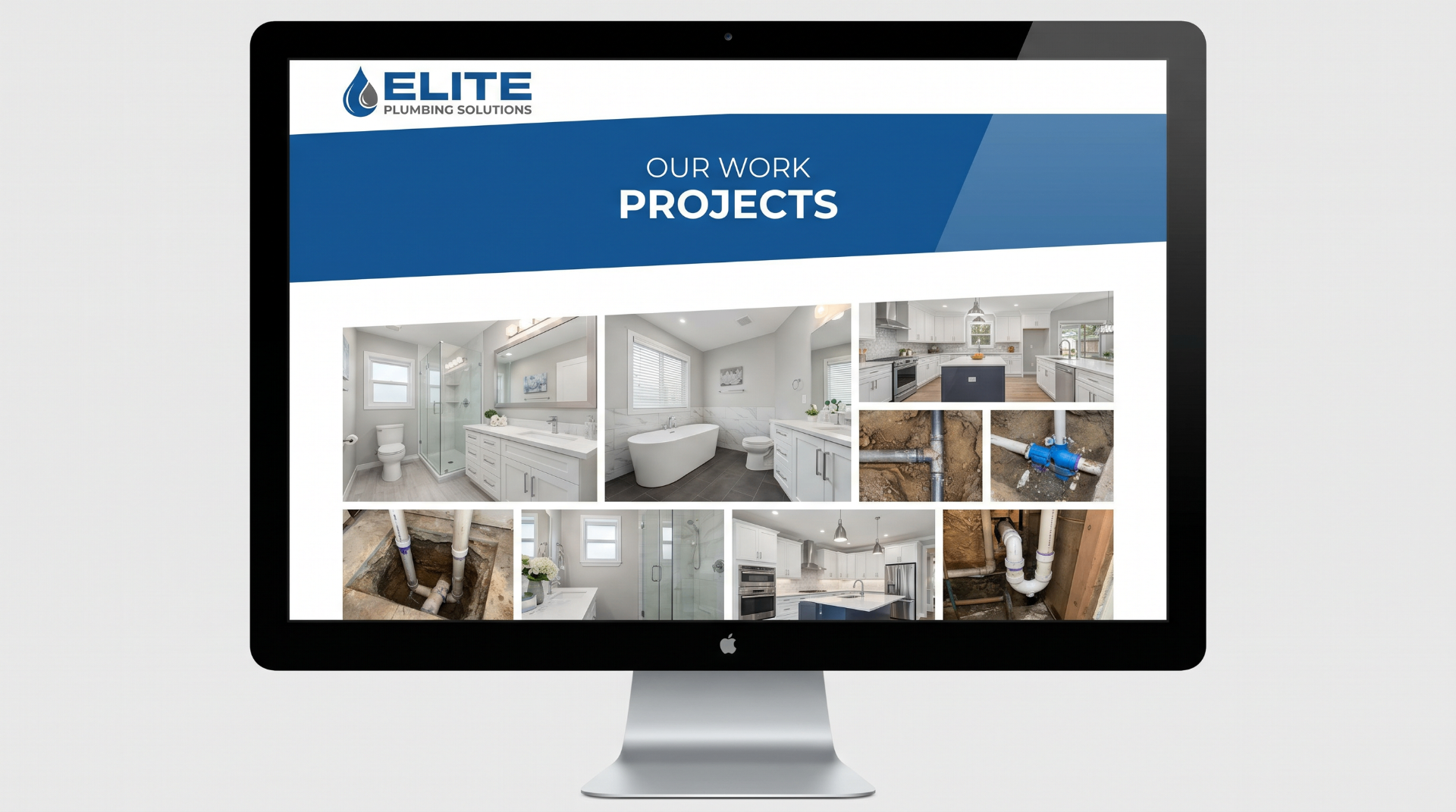 Plumbing Company website redesign